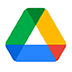 Logo of Google Drive, a software product which is compatible with the Midori apps